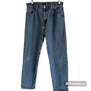 Levi's 550 Relaxed Fit Men's Medium Stonewash Jeans Size 36 x 36